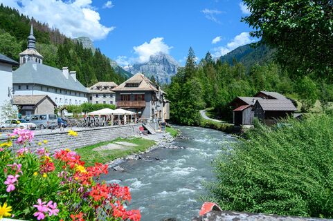 Dorf Sixt-Fer-à-Cheval