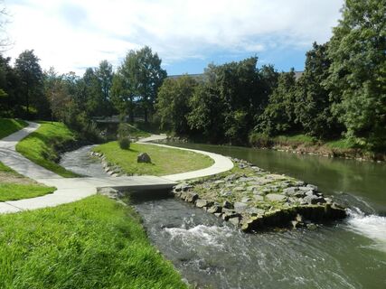 Flusslandschaft Raab in Feldbach