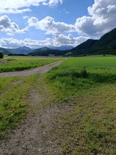 Foto von Meli entlang der Tour