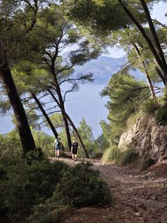 Foto de Andreas Schlosser a lo largo del recorrido