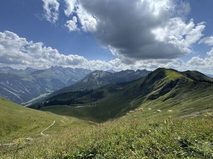 Foto von Mick entlang der Tour