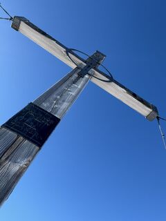 Foto von Andrea Ladinger entlang der Tour