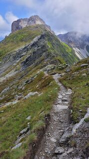 Foto von Juliane entlang der Tour