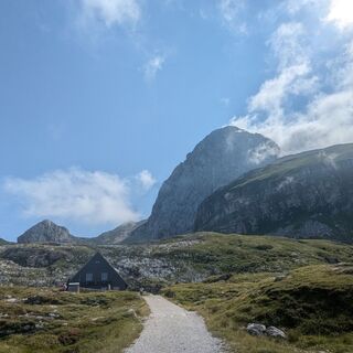 Der Koca am Mangrt-Sattel