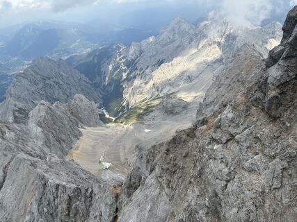 Zugspitze über den Stopselzieher