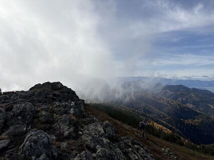Foto de Karl Graupp a lo largo del recorrido