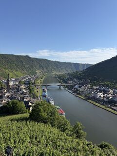 Foto von Bob Hermann entlang der Tour