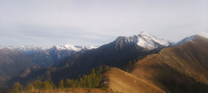 Foto de Mattia Narciso a lo largo del recorrido