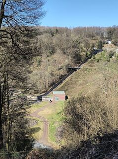 Foto de Aleksander Hasiak a lo largo del recorrido