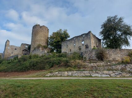 Photo de Claudia Bergauer le long du parcours