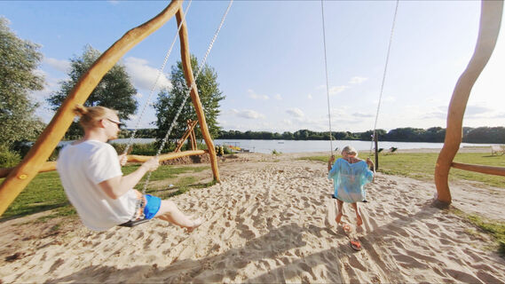 Spielplatz Grosser Weserbogen in Porta Westfalica