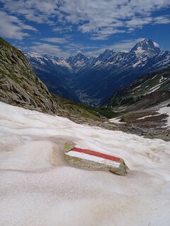 Photo de Fabio Meister le long du parcours