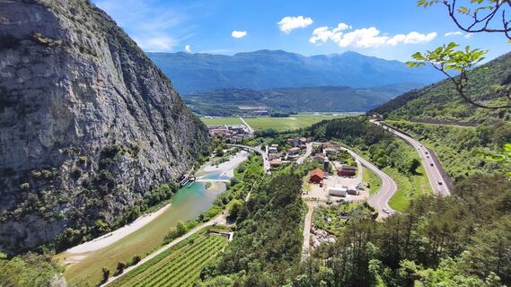 Foto von Dominik Košir entlang der Tour