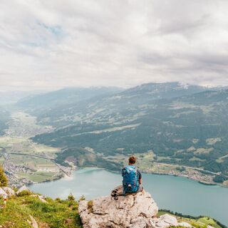 Aussicht hinunter auf den Walensee