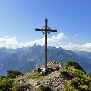 Gipfelkreuz der Davenna