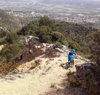 Mountainbike-Strecke Volx