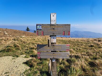 Zdjęcie z Sissa Ferrero wzdłuż trasy