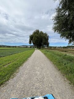 Foto von Corinne kuhn entlang der Tour