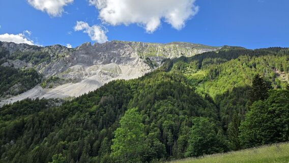 Photo de Klementina Gartner le long du parcours