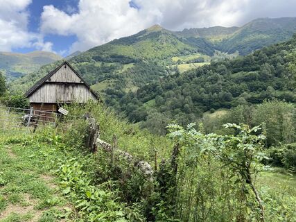 Zdjęcie z Gisela Walz wzdłuż trasy
