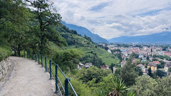 Foto von Eva Theiß entlang der Tour