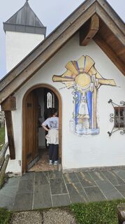 Foto von Josef Krallinger entlang der Tour