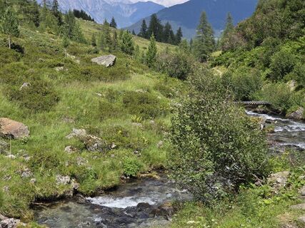 Photo de Olesja Reichenbach le long du parcours