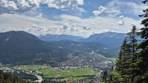 Foto von Martina Zagel entlang der Tour