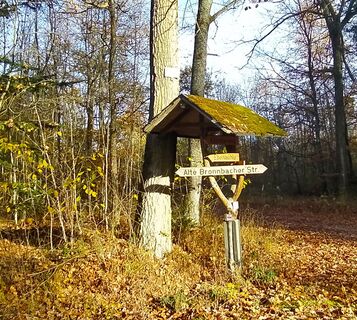 Wanderschild 4-Kapellen-Weg