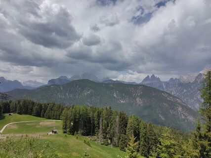 Foto von Luca Bordignon entlang der Tour