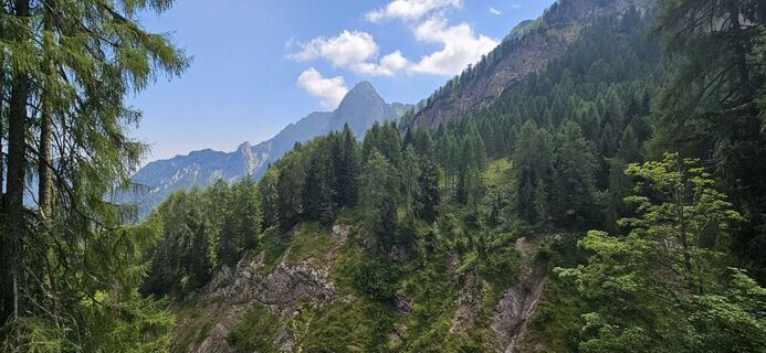 Foto von Diego Gomirato entlang der Tour