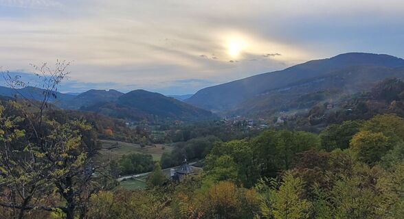 Fotografia z karyn na trase