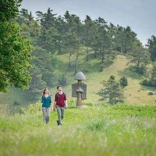 Wanderpärchen im Hessental bei Eichstätt