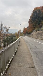 Photo de Kathrin Gusenbauer le long du parcours