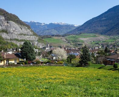 Das Dorf St-Maurice