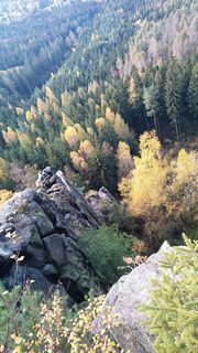 Photo de Rémy Baumgart le long du parcours