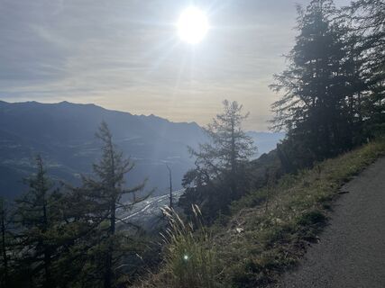 Foto von Tizian Trautmann entlang der Tour