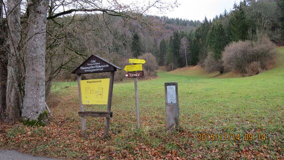 Abzweigung Weg