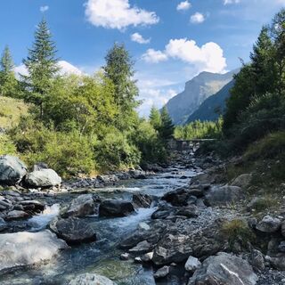 Val Troncea und Bach Chisone