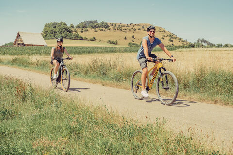 Ostalb-Radrunde - Ipf mit Keltendorf Bopfingen