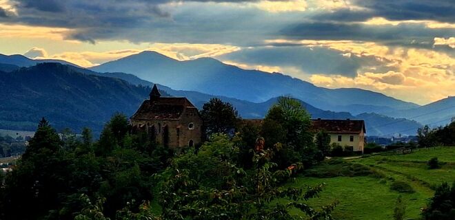 Foto von Susi Puhl entlang der Tour