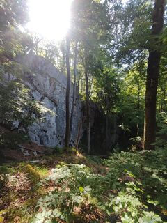 Foto von Sonja Herdeg entlang der Tour