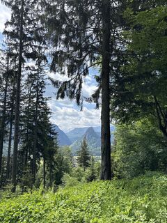Foto von Heinz Sperl entlang der Tour