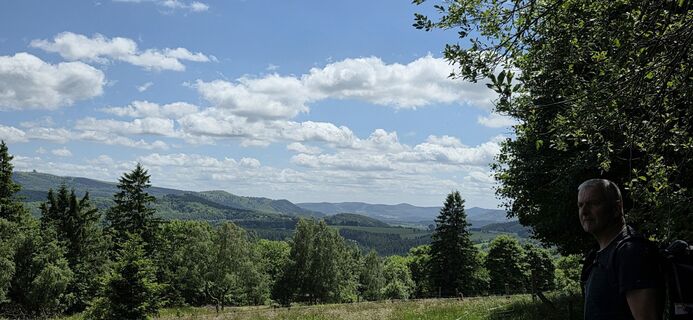 Foto von Silke Vonderlehr entlang der Tour