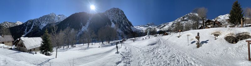 Photo de Toni Lerda le long du parcours