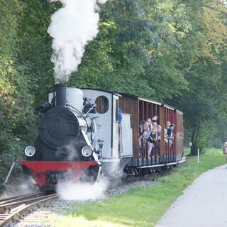 Kleiner Zug der Haute Somme in Froissy
