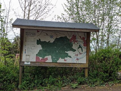 Wanderparkplatz Greene, Wandertafel