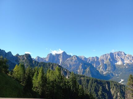 Foto från Christa Grailach under resans gång