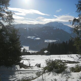 Blick zum gegenüberliegenden Reißkofel in den Gailtaler Alpen