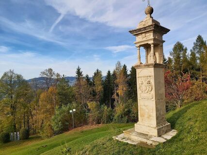 Ausblick von Pöllauberg, Naturpark Pöllauer Tal in der Oststeiermark